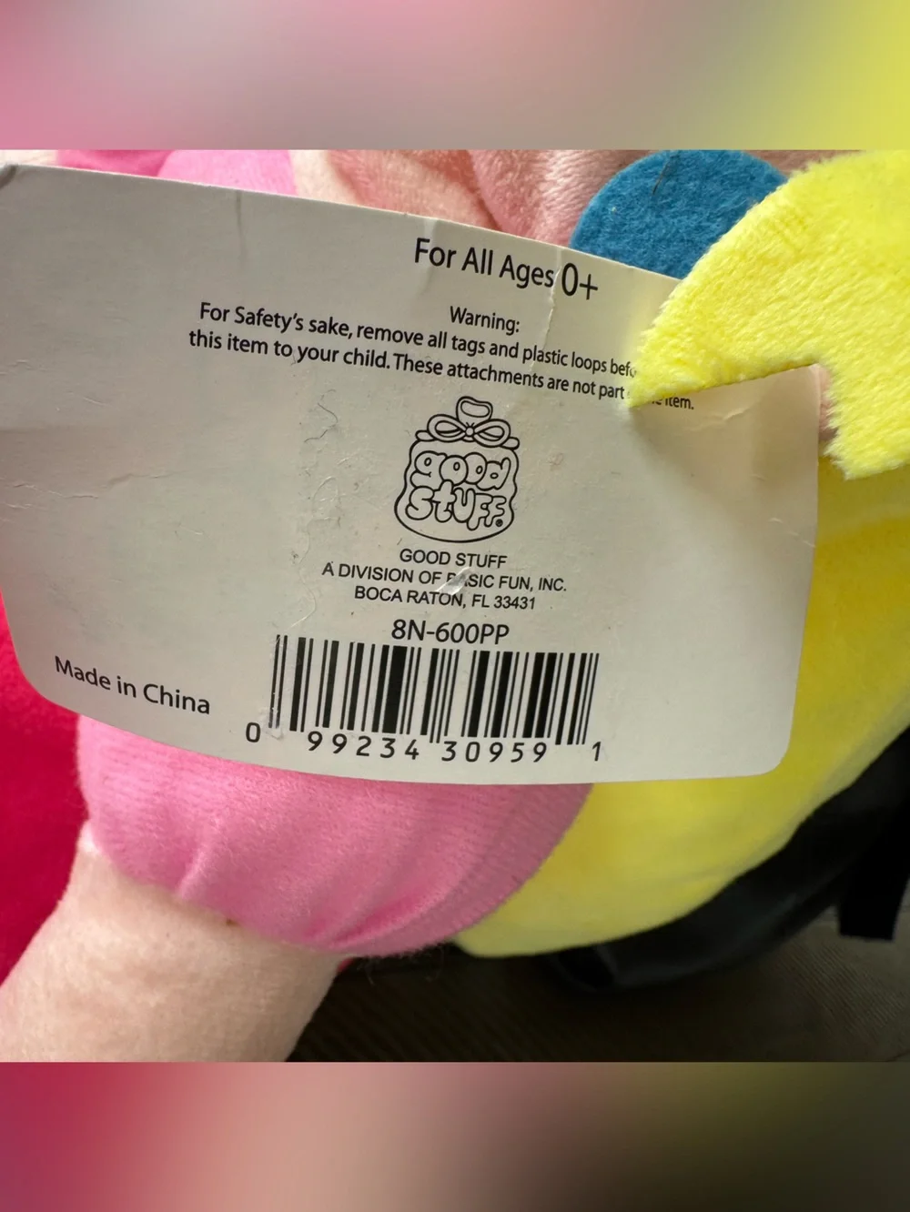 Nintendo Princess Peach Plush Jumbo Super Mario Plush Toy (NWT)